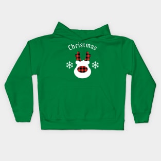 Christmas Reindeer Ugly Sweater Kids Hoodie